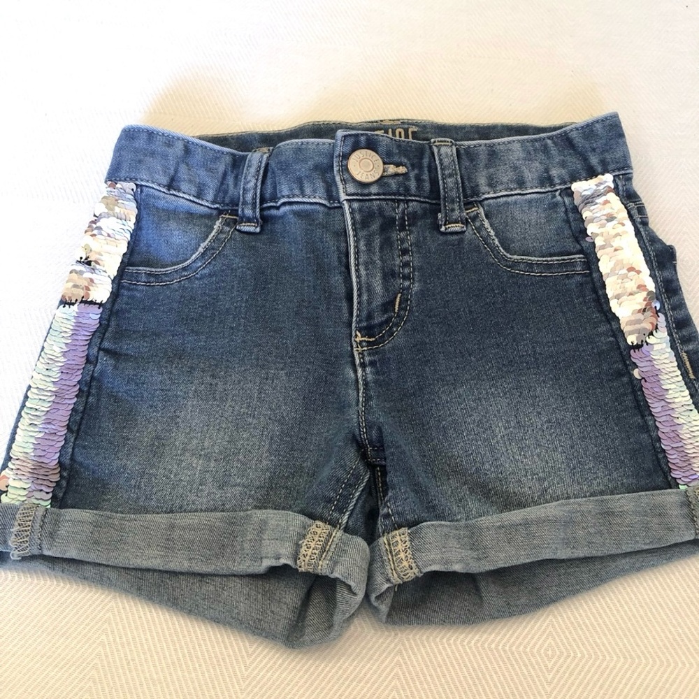 Girls Sequin Shorts size 10 Slim